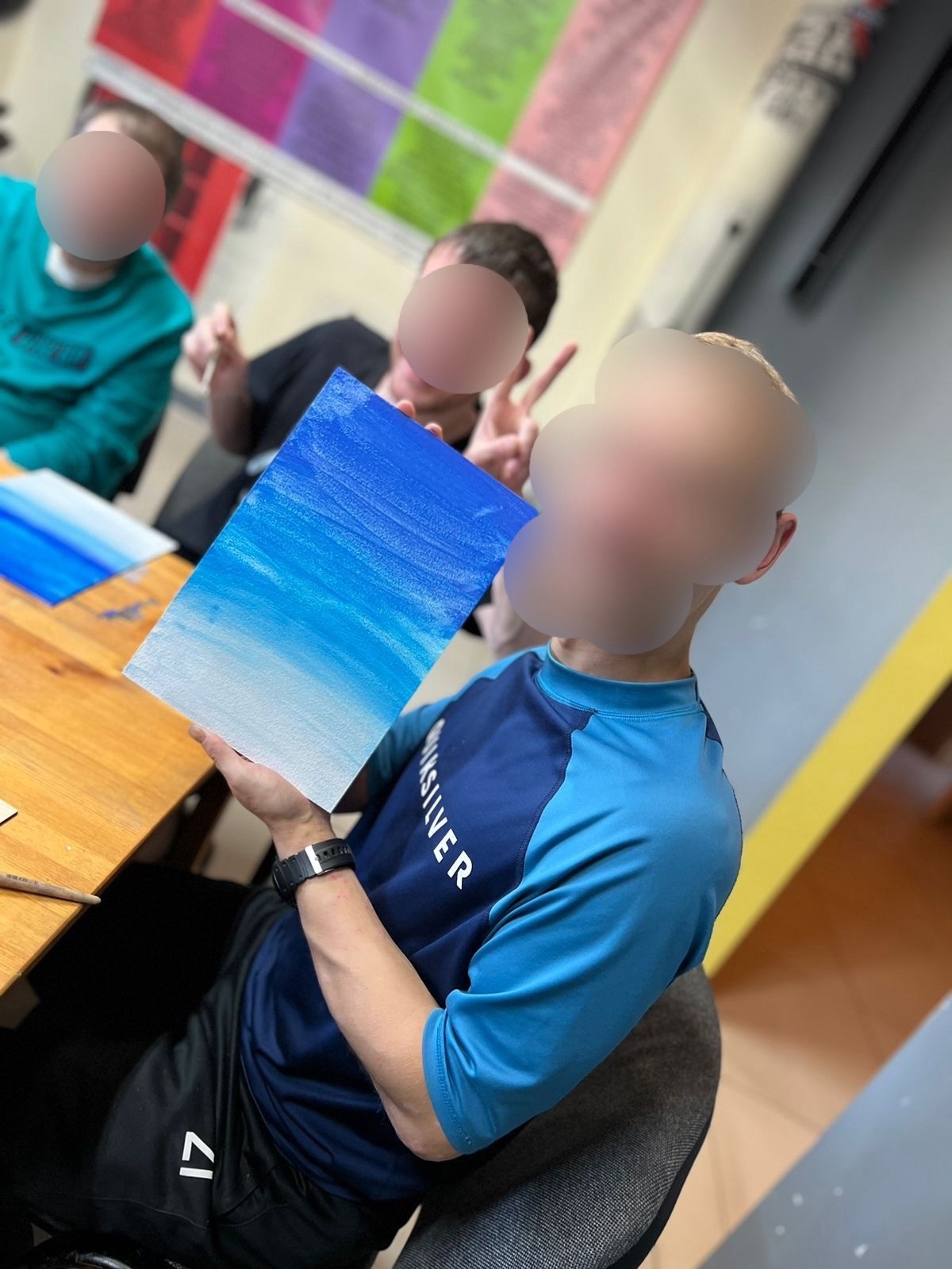 мастер-класс по рисованию в реабилитационном центре!